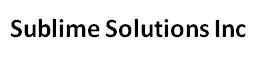 Sublime Solutions Inc