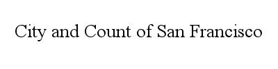 City and Count of San Francisco