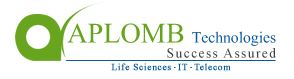 PROJECT MANAGER role from APLOMB Technologies in Denver, CO